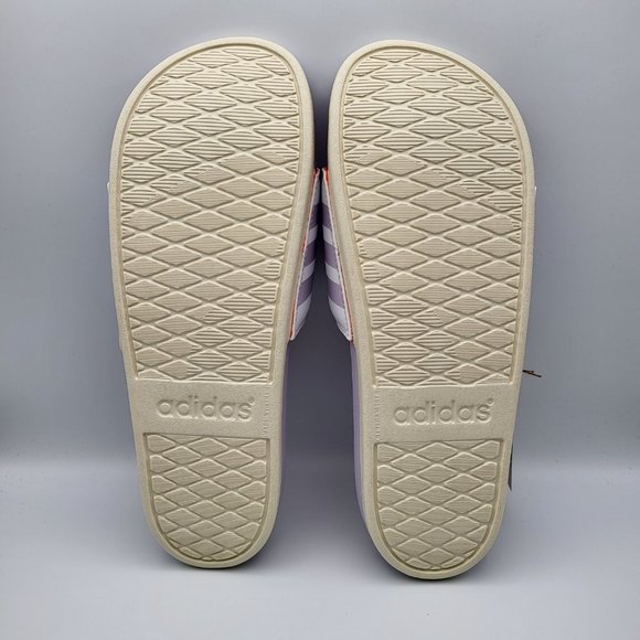 NEW Women Sz 11 Adidas Comfort Slides in Lavender GV9738 - Picture 6 of 8